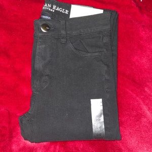 american eagle 00 black jeans